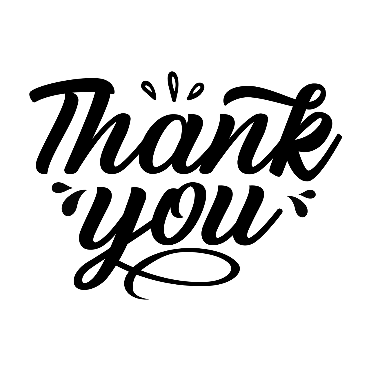 F0040- 9 Thank You-01 (2) Poster Canvas Movie Film Print A0 A1 A2 A3 A4 A5 A6 Ar